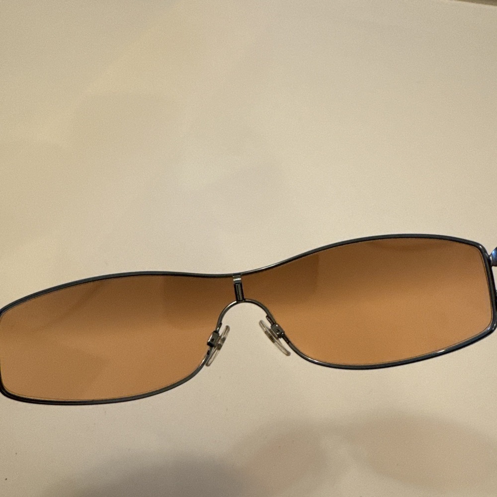 Authenticated Chanel Shield Sunglasses Swarovski Crystals CC 4073 B with Case - Picture 8 of 11
